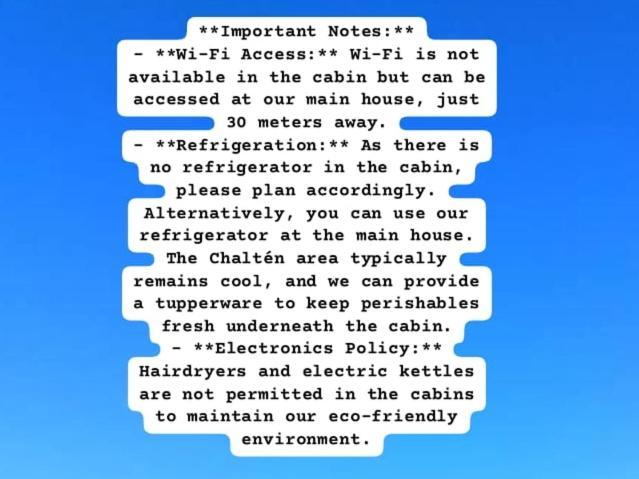 Cerro Electrico - Off The Grid Tiny Houses Ел Чалтен Екстериор снимка